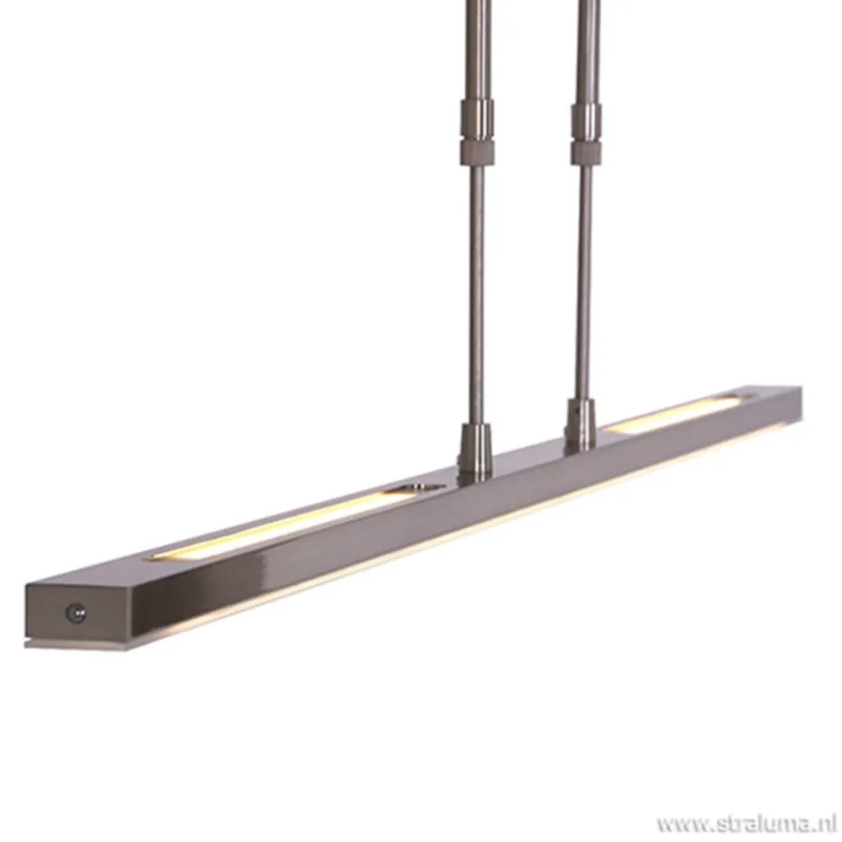 Strakke hanglamp LED staal incl. dimmer>Straluma Sale
