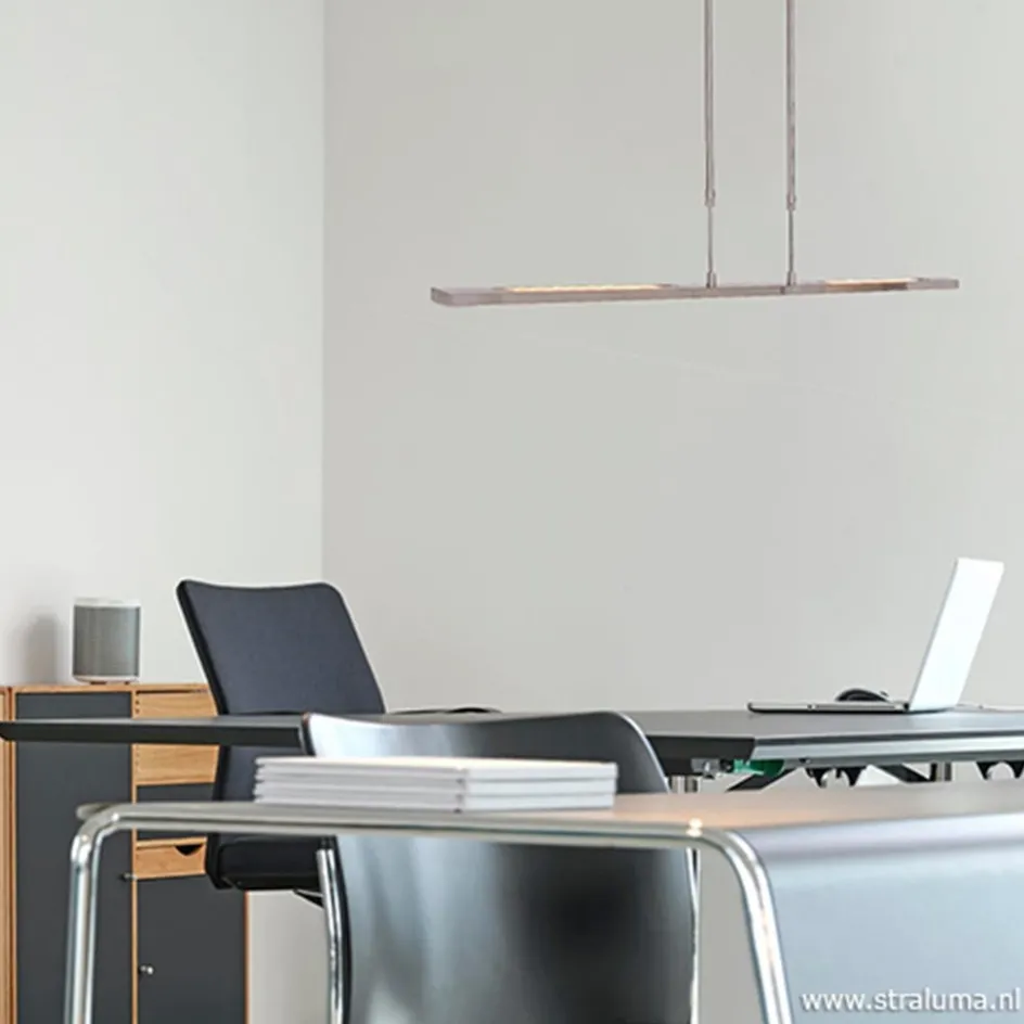 Strakke hanglamp LED staal incl. dimmer>Straluma Sale
