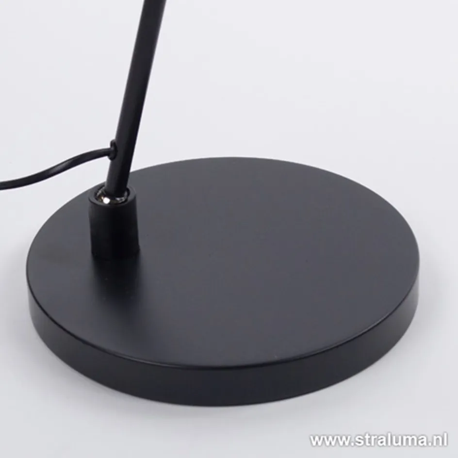 Strakke zwarte design vloerlamp LED>Straluma Clearance