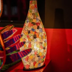 Tafellamp / vaaslamp gerecycled glas><noscript><img width=