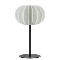 Tafellamp Arena zwart/kap wit>Straluma