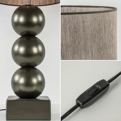 Tafellamp Bilba 72cm brons></noscript>Straluma Outlet