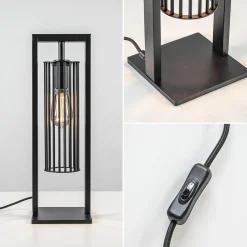 Tafellamp Birdy frame zwart><noscript><img width=