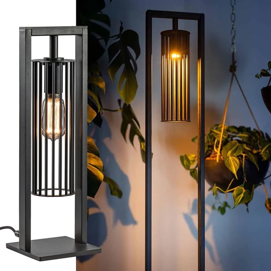 Tafellamp Birdy frame zwart>Straluma Discount