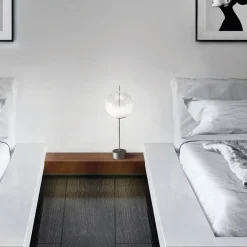 Tafellamp Bolla smoke steel/white gradient><noscript><img width=