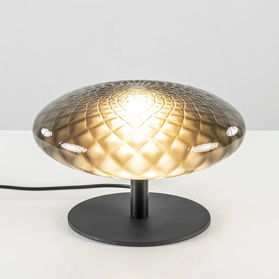 Tafellamp Bottega 30 zwart/smoke glas>Straluma Online