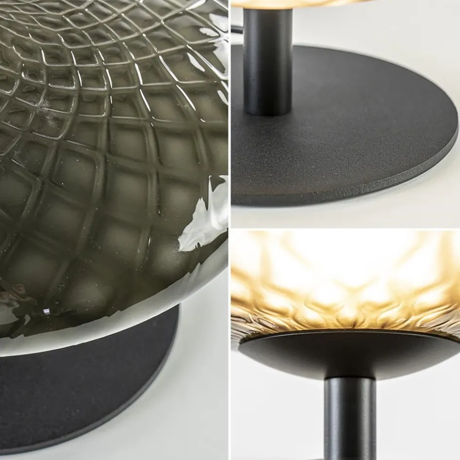 Tafellamp Bottega 30 zwart/smoke glas>Straluma Online