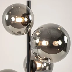 Tafellamp Calcio 4l zwart + smoke glas><noscript><img width=