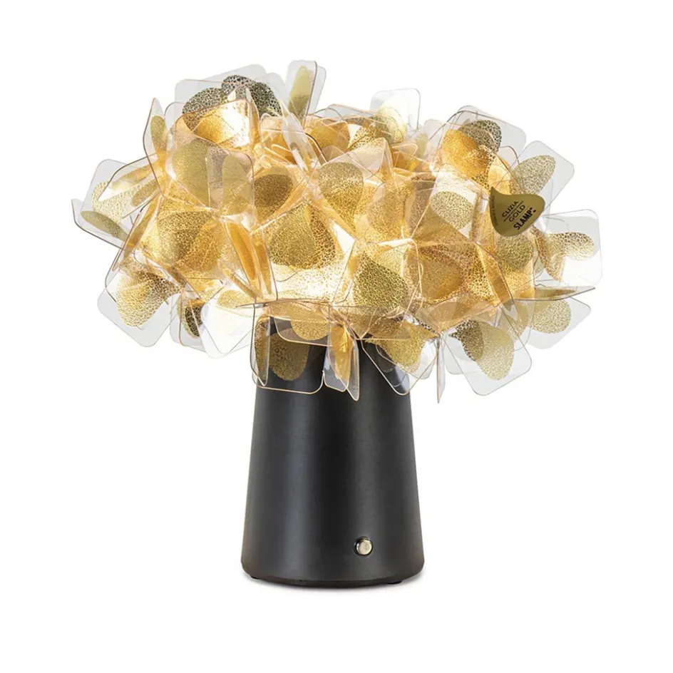 Tafellamp Clizia Mama Non Mama goud/zwart oplaadbaar>Straluma Outlet