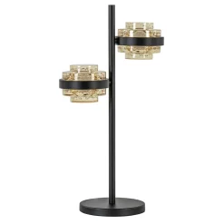 Tafellamp Dynasty zwart/amber>Straluma Discount