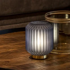 Tafellamp Ivot op batterij mat blauw klein></noscript>Straluma Outlet