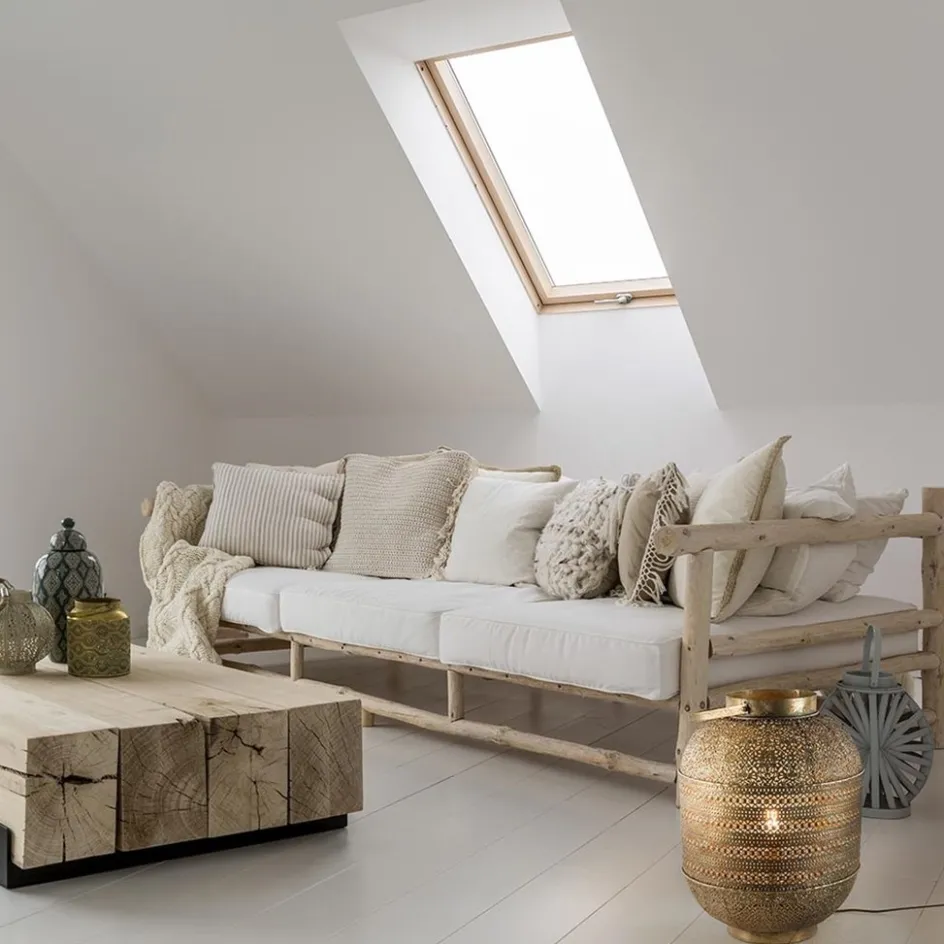 Tafellamp lantaarn goud groot Oriental>Straluma