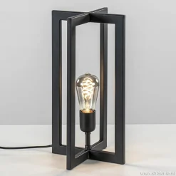 Tafellamp Mace 40cm zwart>Straluma New