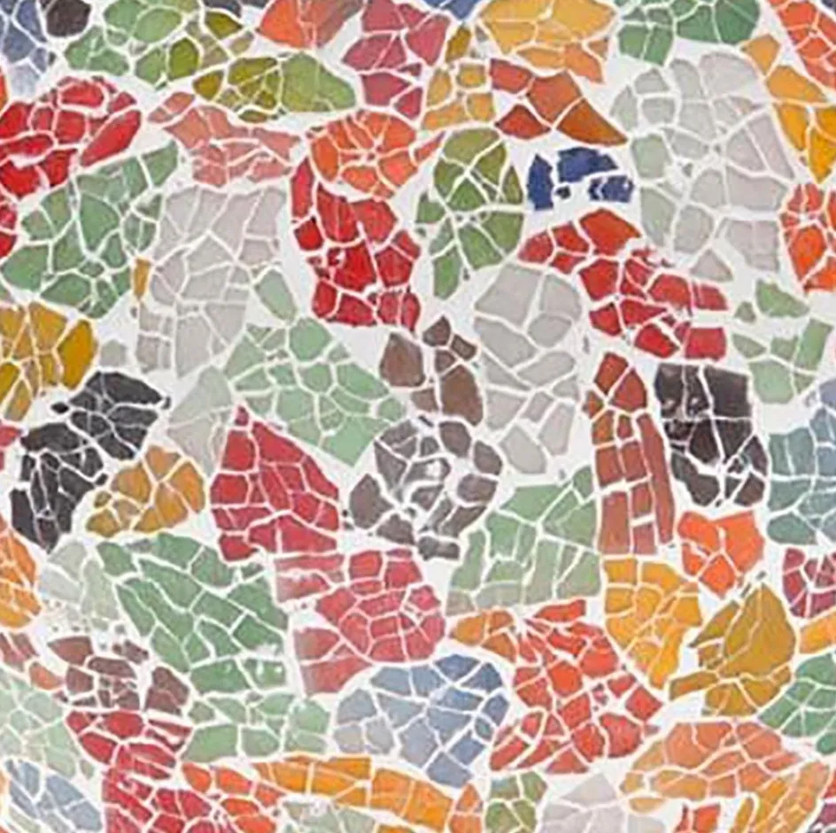 Tafellamp met gat multicolor mozaic>Straluma New