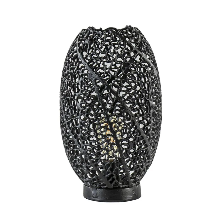 Tafellamp Sinula zwart gevlochten staal>Straluma Sale