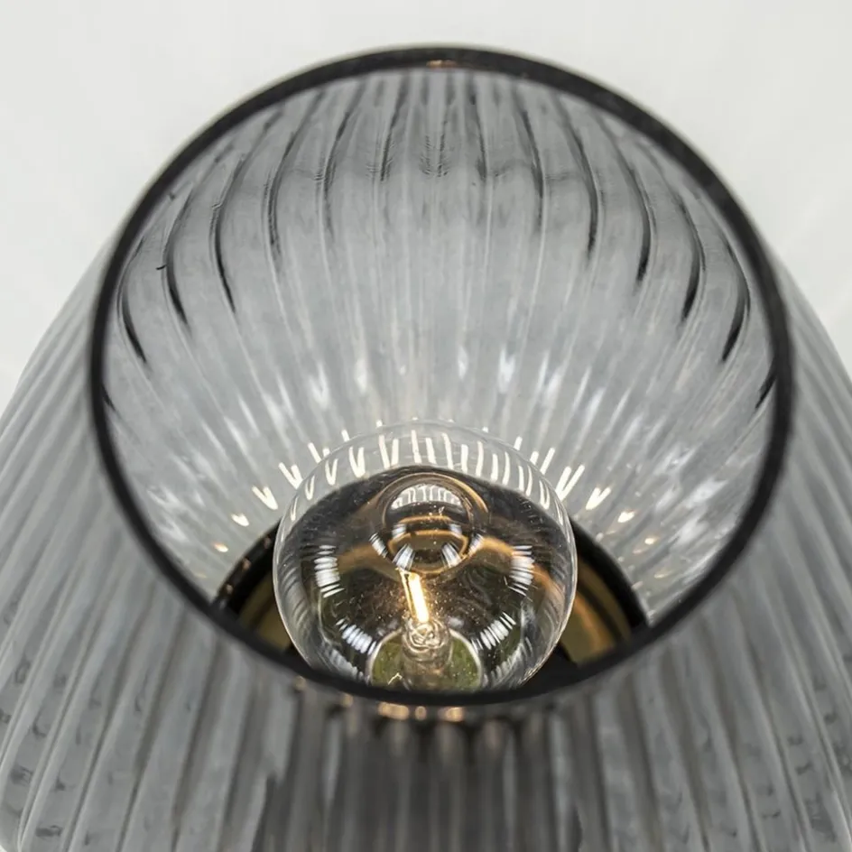 Tafellamp Tajera van Light and Living op batterij grijs/goud>Straluma New