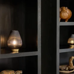 Tafellamp Tajera van Light and Living op batterij grijs/goud><noscript><img width=