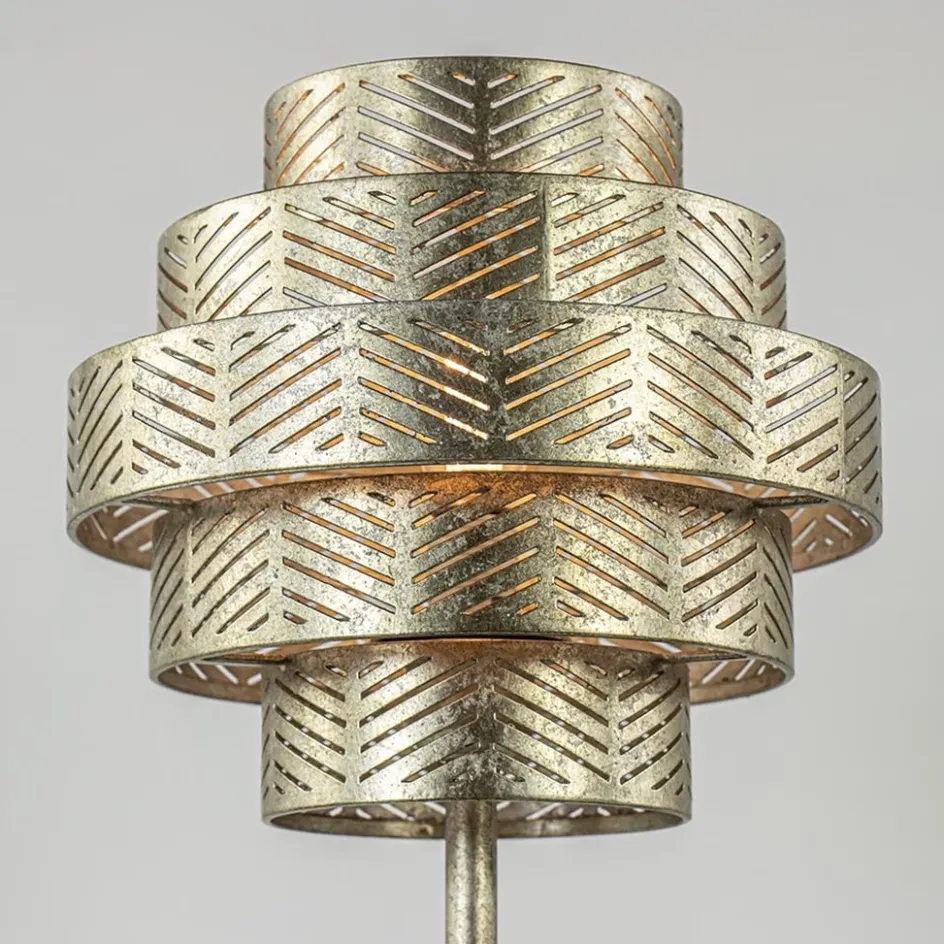 Tafellamp Vegas oud zilver/marmer zwart>Straluma Best