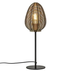 Tafellamp Yaelle brons/zwart>Straluma Outlet