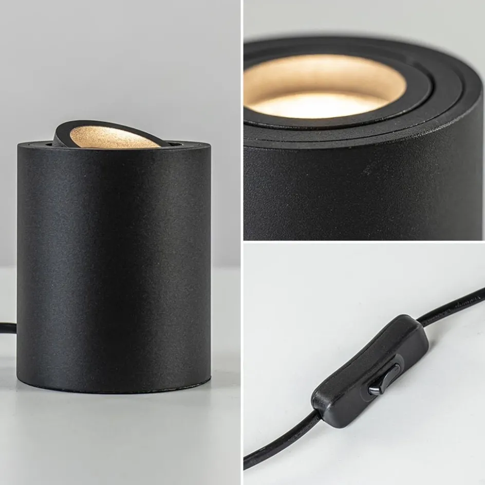 Tafelspot Rebel rond zwart gu10>Straluma Sale