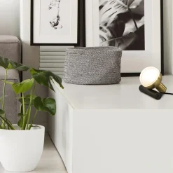 Tafel/wandlamp Drop zwart/goud><noscript><img width=