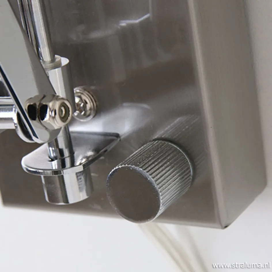 Trek wandlamp Spring chroom/grijs>Straluma New