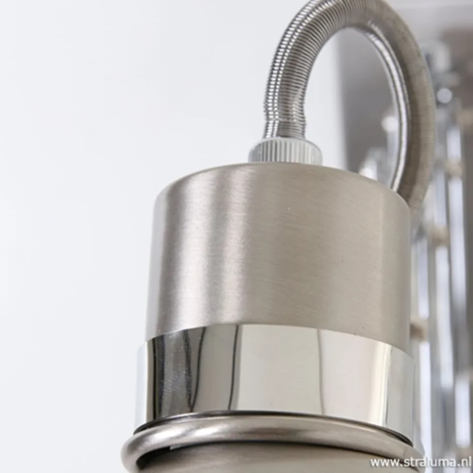 Trek wandlamp Spring chroom/grijs>Straluma New