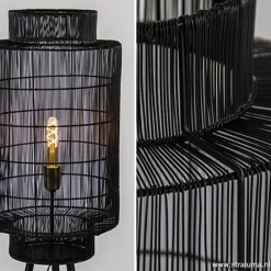 Trendy draad-vloerlamp Gruaro zwart><noscript><img width=