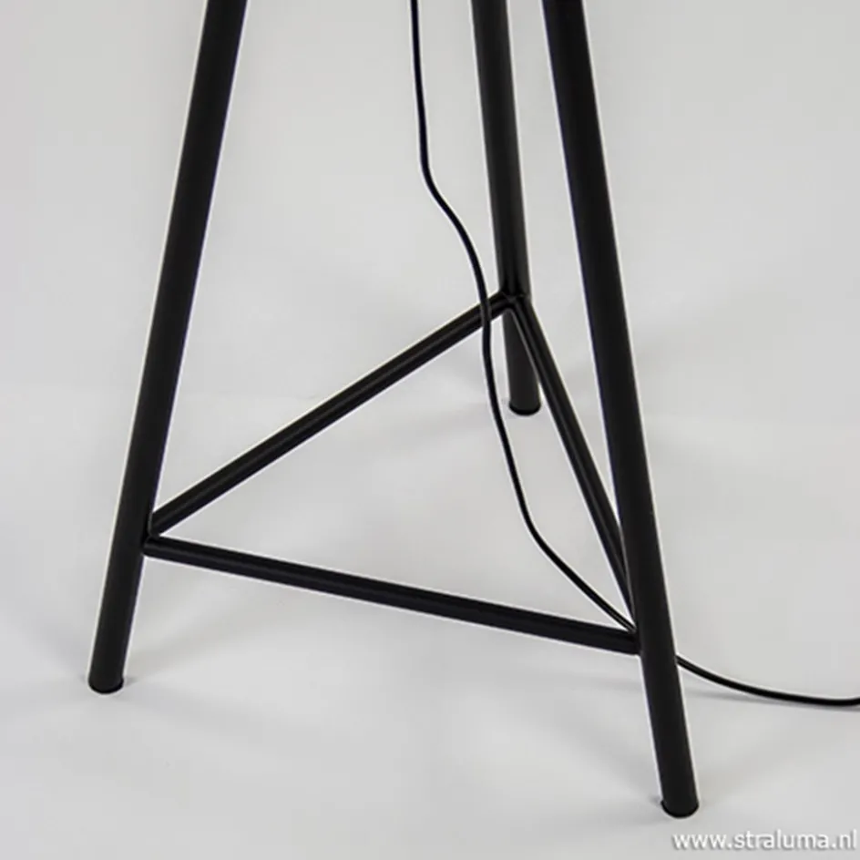 Trendy draad-vloerlamp Gruaro zwart>Straluma Sale