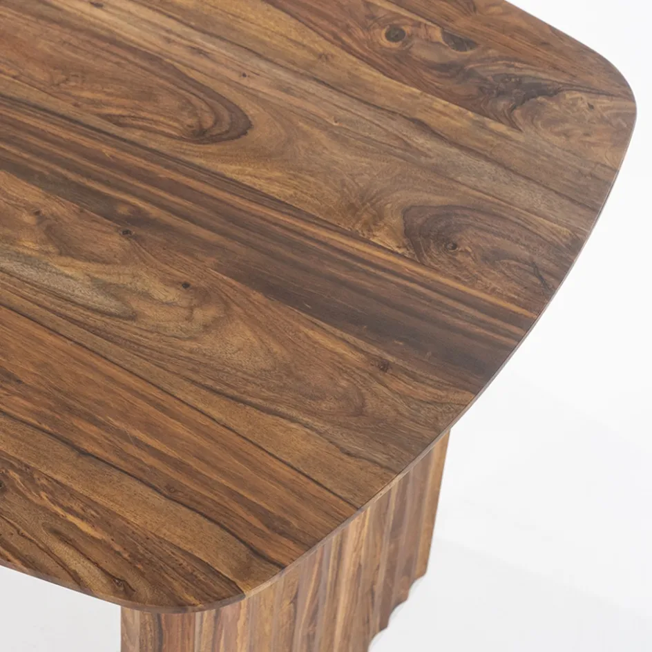 Trendy eetkamertafel Sheesham hout 240x100>Straluma Best