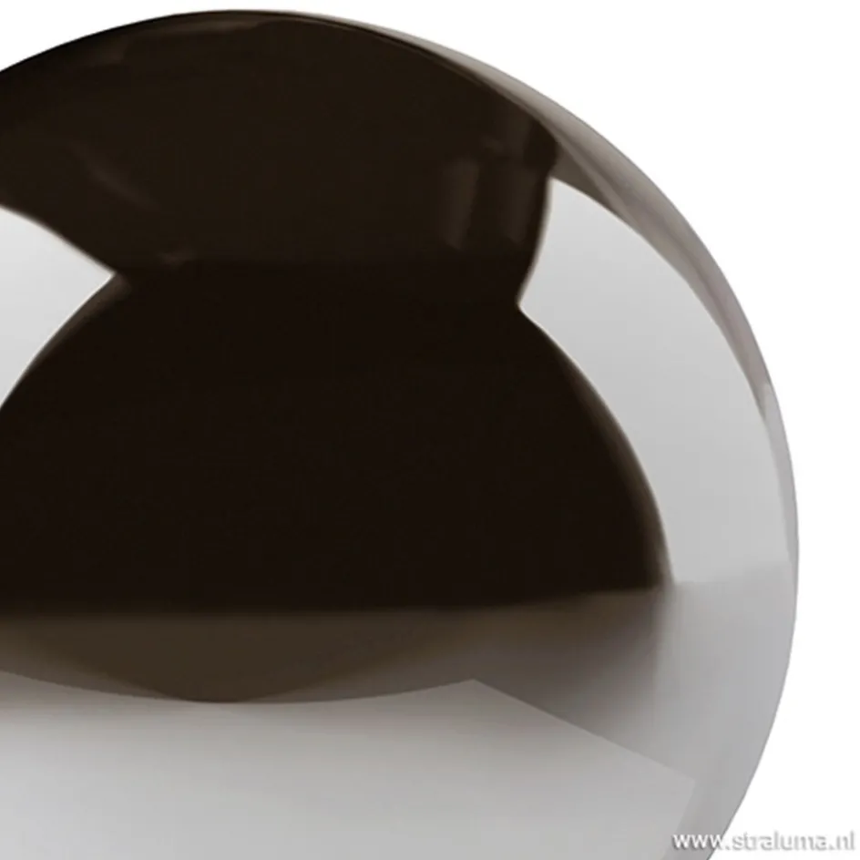 Trendy glazen tafellamp smokey>Straluma Outlet