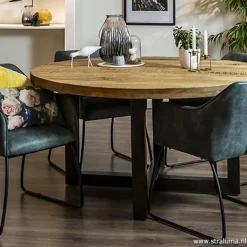 Trendy kuipstoel met zwart metalen poot><noscript><img width=