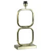 Trendy lampvoet Lutika licht goud exclusief kap>Straluma New