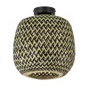 Trendy plafondlamp bamboe naturel/zwart>Straluma Clearance