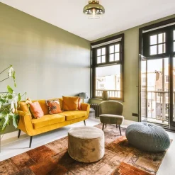 Trendy plafondlamp goud met goud gradiënt glas></noscript>Straluma Online