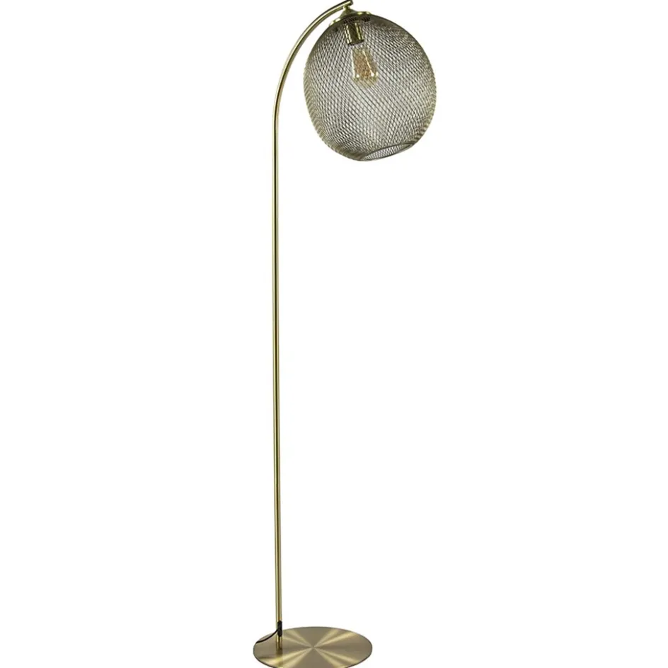 Trendy vloerlamp Moroc goud Light and Living>Straluma