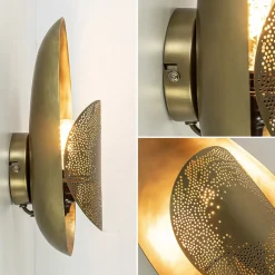 Trendy wandlamp antiek brons><noscript><img width=