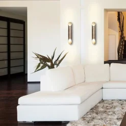 Up+down wandlamp ambachtelijk zilver><noscript><img width=