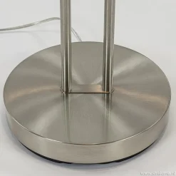 Uplighter met leesarm New Luna nikkel><noscript><img width=