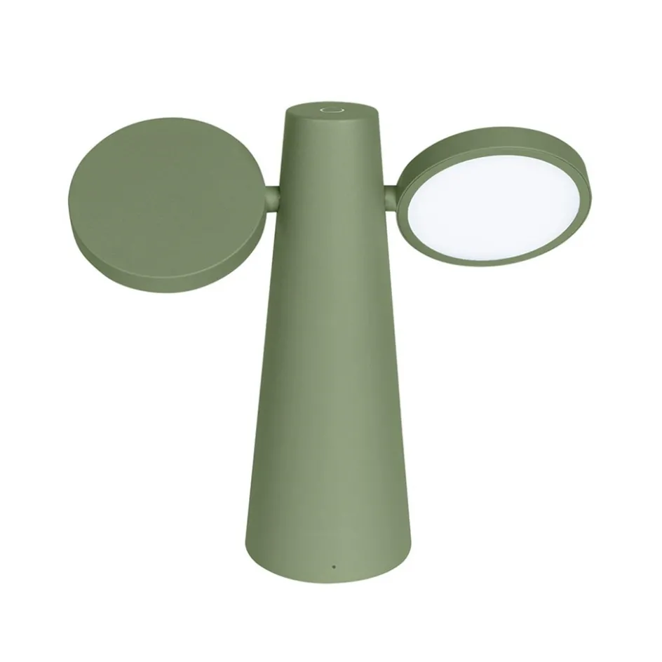 Verstelbare buitenlamp tafel groen oplaadbaar>Straluma Hot