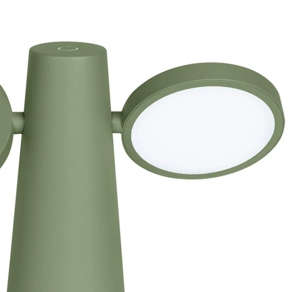 Verstelbare buitenlamp tafel groen oplaadbaar>Straluma Hot