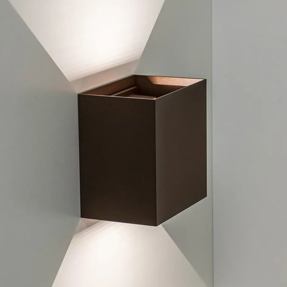 Verstelbare LED buitenlamp aluminium bruin>Straluma Outlet