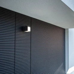 Verstelbare LED buitenlamp kubus donker grijs IP54><noscript><img width=