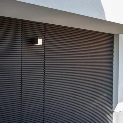 Verstelbare LED buitenlamp kubus donker grijs IP54><noscript><img width=