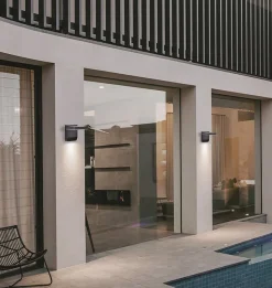 Verstelbare LED buitenlamp zwart IP54><noscript><img width=