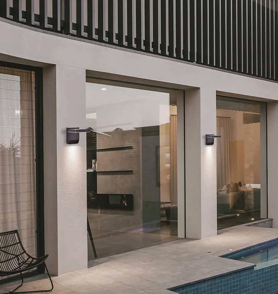 Verstelbare LED buitenlamp zwart IP54>Straluma Best