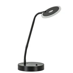 Verstelbare LED tafel/bureaulamp mat zwart dimbaar>Straluma New