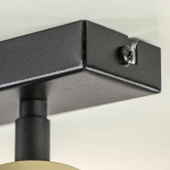 Verstelbare 5-lichts GU10 opbouwspot goud met zwart></noscript>Straluma New