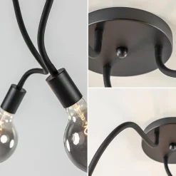 Verstelbare plafondlamp 3-lichts met flexibele armen></noscript>Straluma Clearance