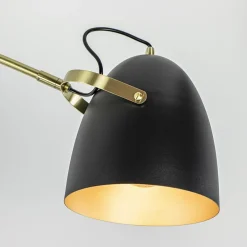 Verstelbare plafondlamp mat zwart met goud></noscript>Straluma Hot